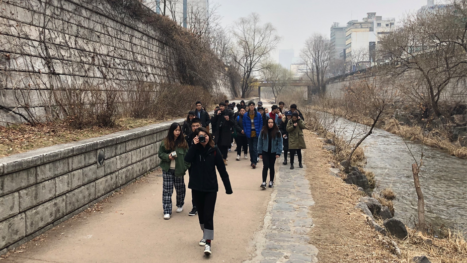 Urban planning students set sights on Seoul